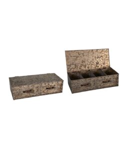 Box of 2 false drawers