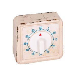 Antique white timer