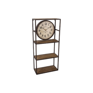 Pendulum with industrial shelves