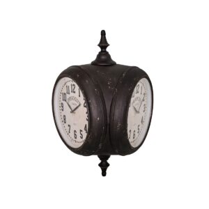 BROOKLYN STATION 2-sided station clock