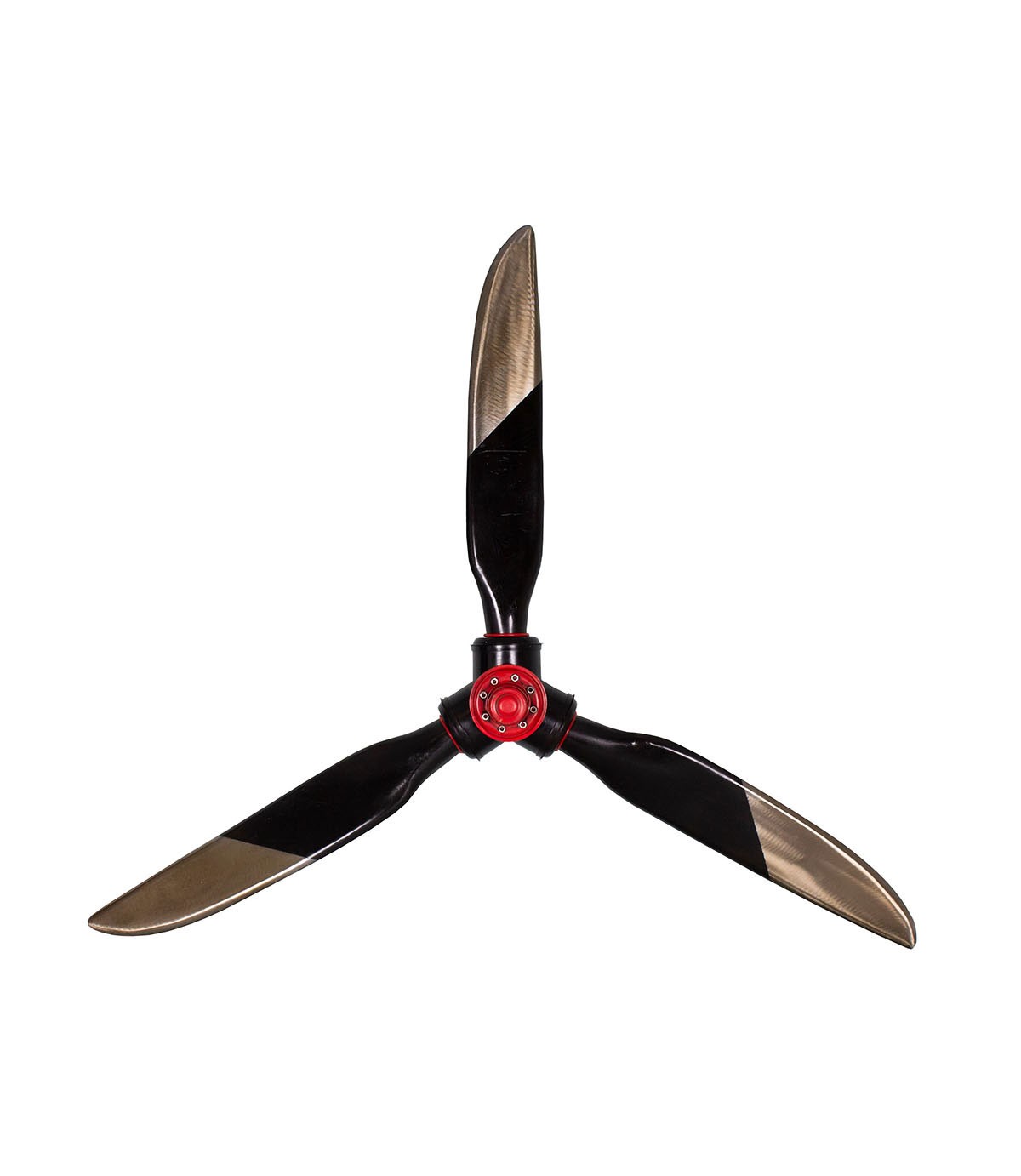 3-blade propeller Ø102 black/red/metal