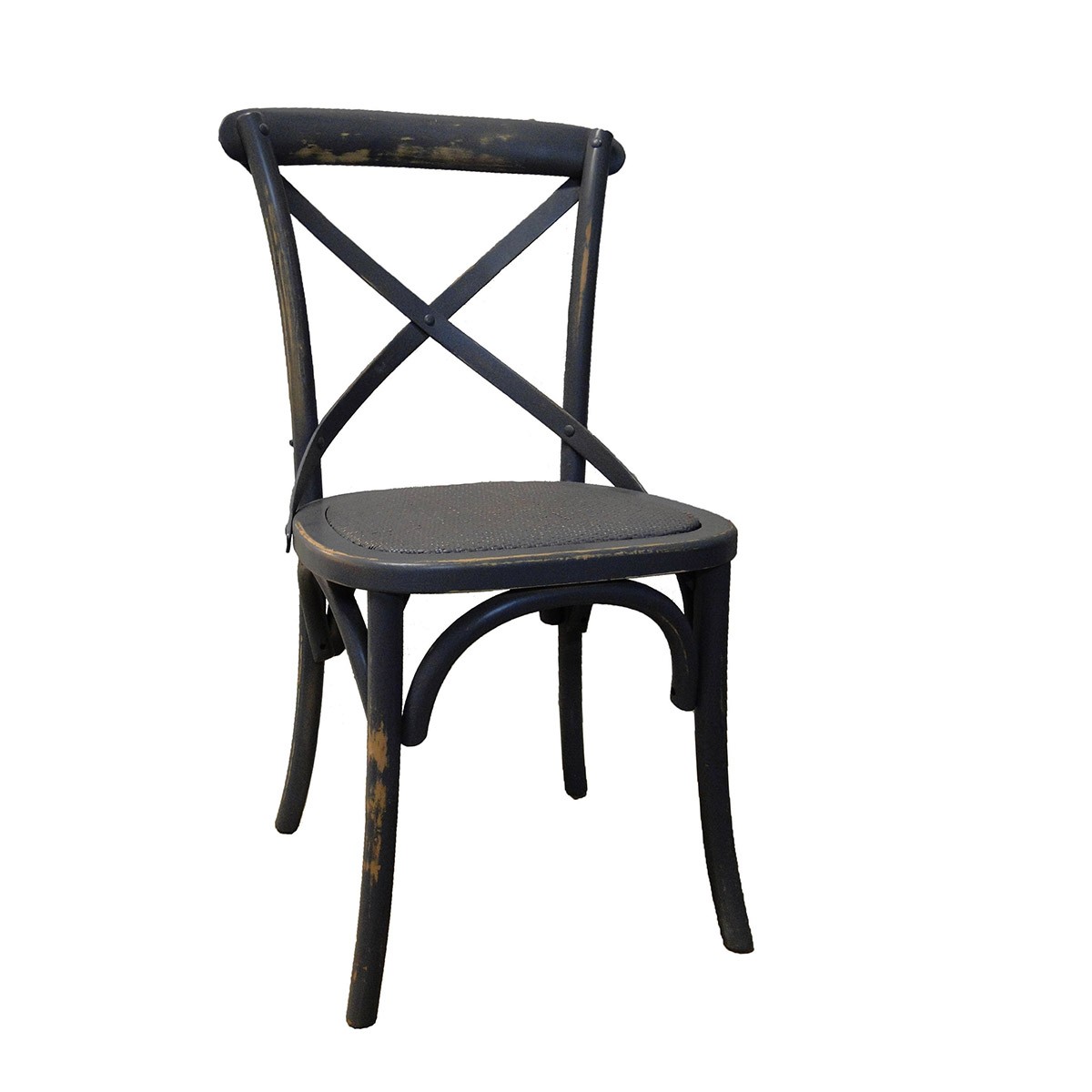 Painted full seat bistro chair - Image 2