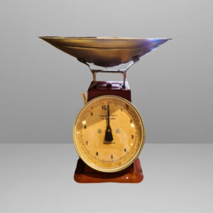 Vintage Salter HUGHES No. 48 Family Kitchen Scale
