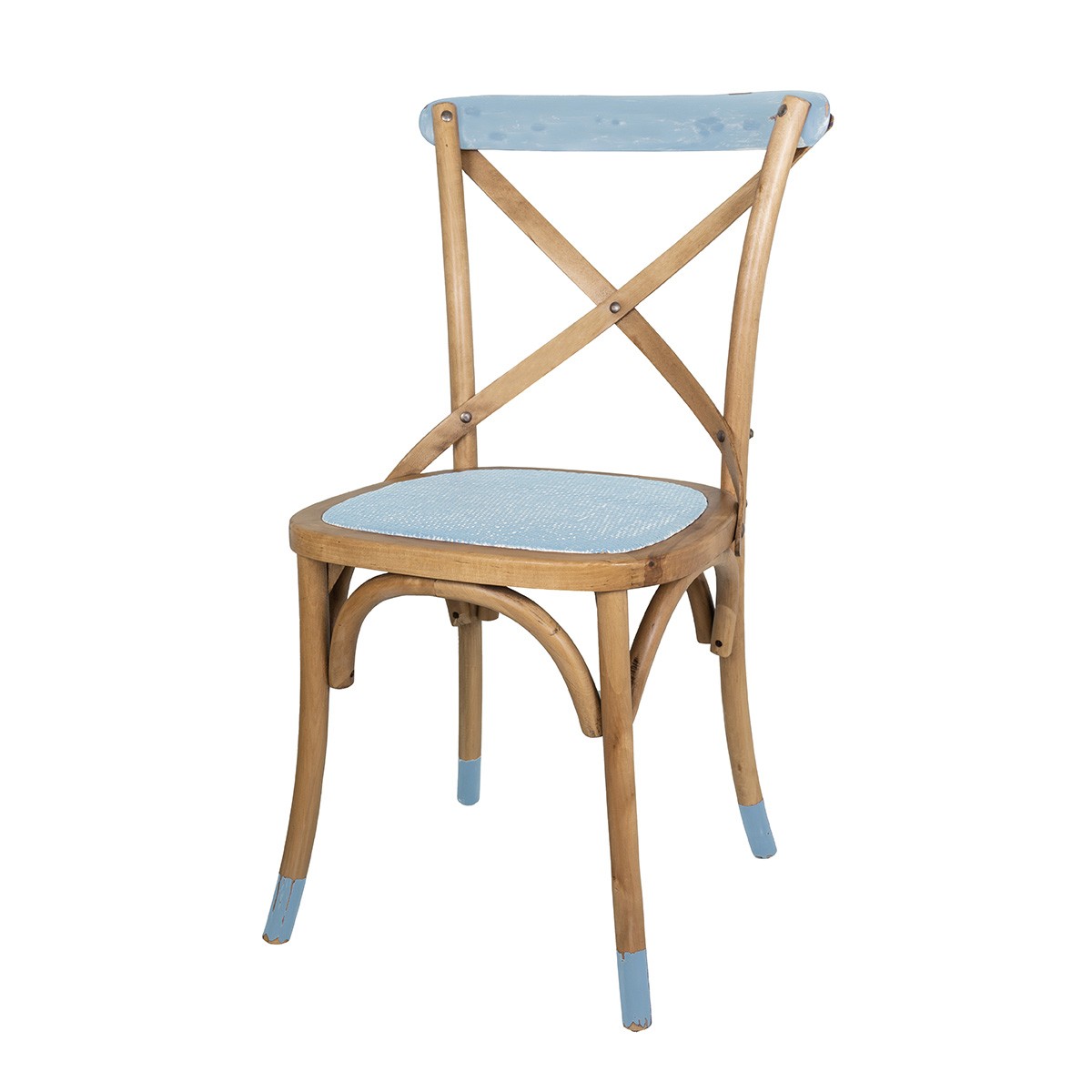 Painted full seat bistro chair - Image 6