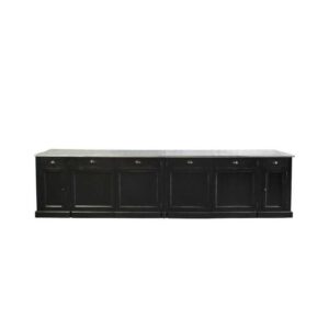 2-drawer + 6-door unit with 2 niches L 400 x H 264 x D 60/30