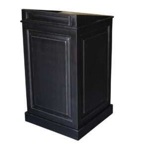 Desk with pull-out W 60 x H 100 x D 60