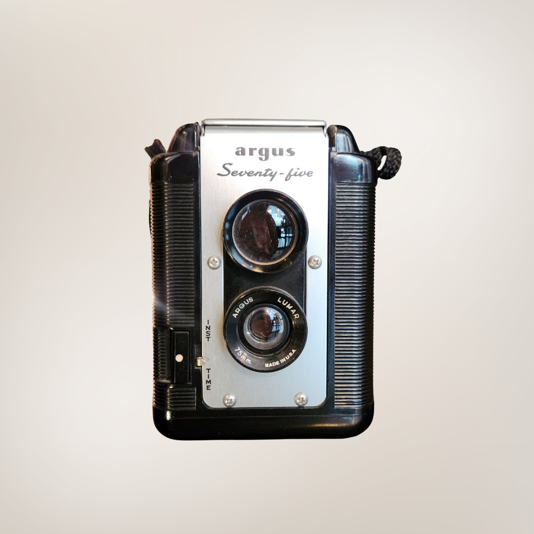 Vintage Argus Seventy-Five 75mm Lumar Pseudo TLR Film Camera (1949-1964)