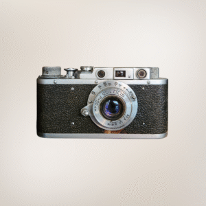 Vintage Soviet FED 1 35mm Rangefinder Film Camera with Collapsible 50mm f/3.5 Lens