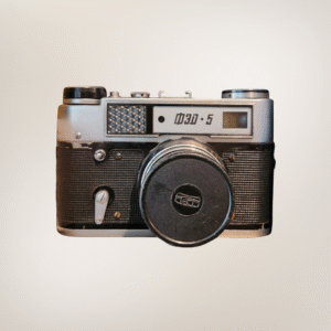 Vintage FED-5B Soviet 35mm Rangefinder Film Camera with Industar-61 L/D 55mm f/2.8 Lens